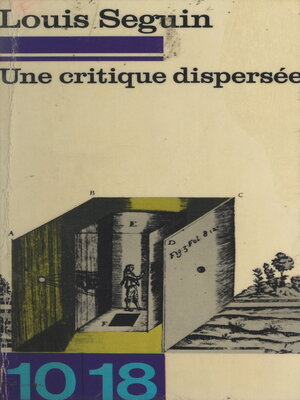 cover image of Une critique dispersée